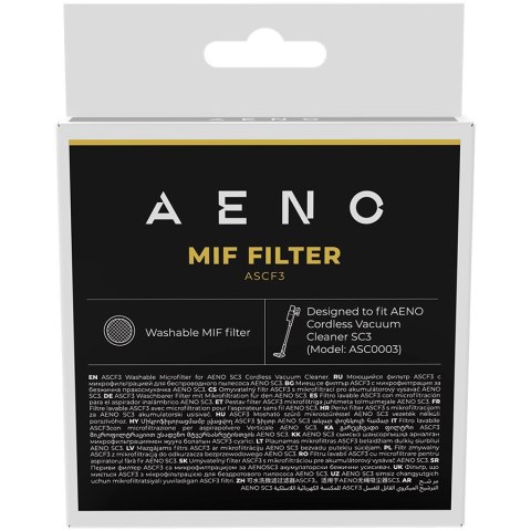 AENO Filtr MIF zmywalny do odkurzacza SC3 1 szt.