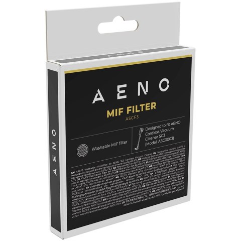 AENO Filtr MIF zmywalny do odkurzacza SC3 1 szt.