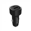 CANYON Ładowarka samochodowa OnDrive 48 PD 48W USB-A+USB-C czarna
