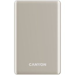 CANYON Powerbank OnPower 505 slim Magsafe 5000 mAh PD20W Beżowy