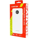 CANYON Powerbank PB-2002 LED 20000 mAh PD 20W QC 3.0 Biały