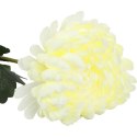Chryzantema Dekoracyjna Biała 80 cm - Kwiat Sztuczny Wysokiej Jakości