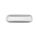 BUYDEEM Porcelanowy talerz do parowaru, CT1004, White