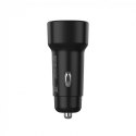CANYON Ładowarka samochodowa OnDrive 24 24W 2xUSB-A czarna