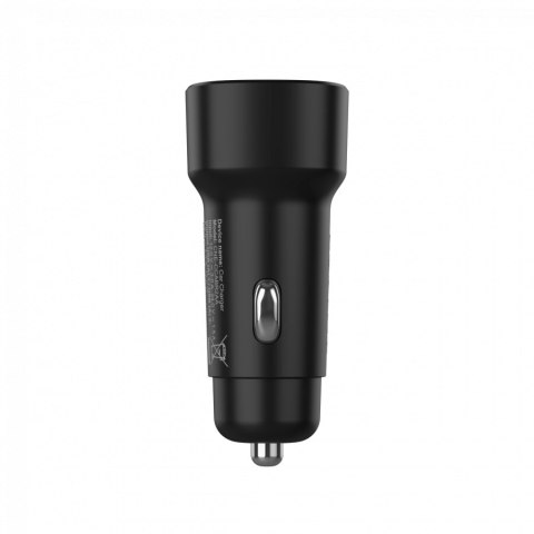 CANYON Ładowarka samochodowa OnDrive 24 24W 2xUSB-A czarna