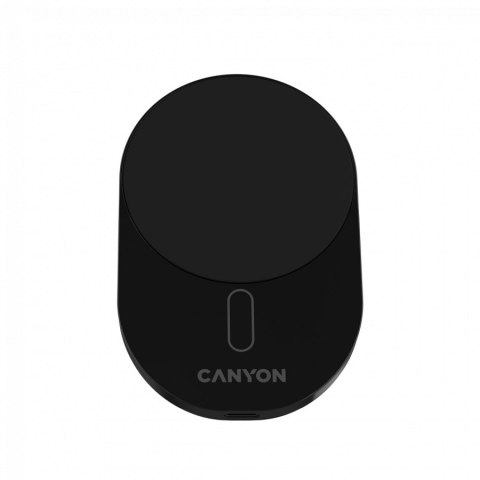CANYON Ładowarka samoch. OnGrip 105 15W Qi2 Magnetyczna Czarna