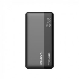 CANYON Powerbank OnPower 240 25000mAh 140W z wyświetlaczem