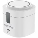 CANYON Stacja ładująca 4w1 bezprzew. 30W z kablem 1m biała