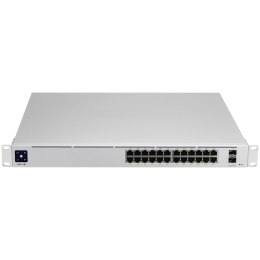 UBIQUITI UniFi Switch, 24 port, Layer3, (16) GbE PoE+, (8) GbE PoE++, (2) 10G SFP+,