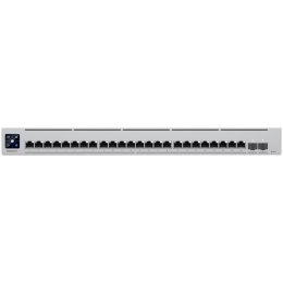 UBIQUITI UniFi Switch EnterpriseXG-24, Layer 3, 24 port, (24) 10GbE, (2) 25G SFP28, 100W