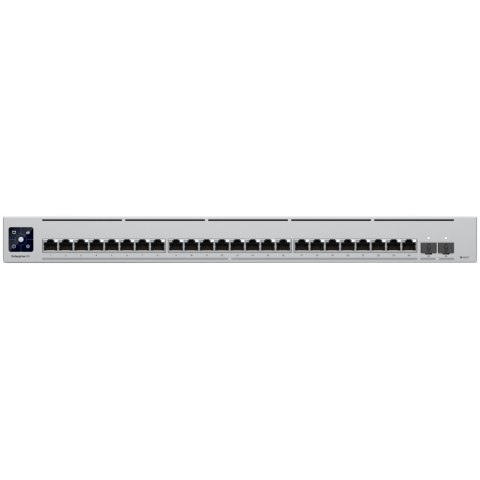 UBIQUITI UniFi Switch EnterpriseXG-24, Layer 3, 24 port, (24) 10GbE, (2) 25G SFP28, 100W
