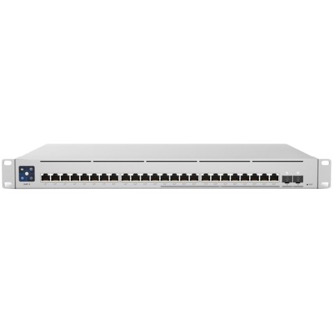 UBIQUITI UniFi Switch Enterprise Layer 3, 24 Port; (12) 2.5 GbE, (12) GbE, PoE+, (2) 10G SFP+, 400W