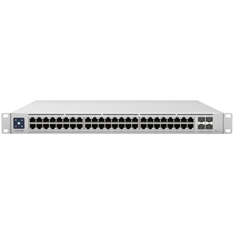 UBIQUITI UniFi Switch Enterprise Layer 3, 48 port, (48) 2.5 GbE, PoE+, (4) 10G SFP+, 720W