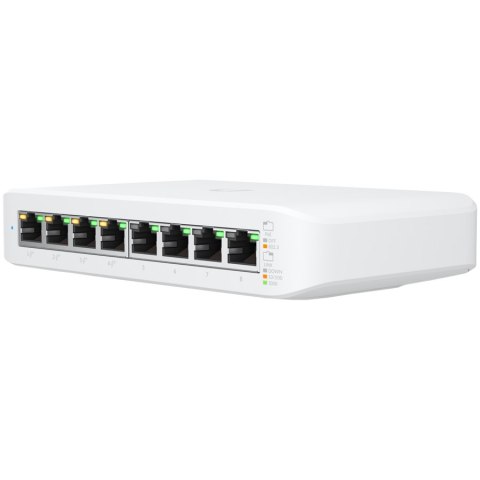 UBIQUITI UniFi Switch Lite 8 PoE; (4) GbE PoE+, (4) GbE
