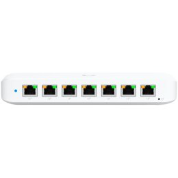 UBIQUITI UniFi Switch Ultra, 8 port, Layer 2, (7) GbE PoE+ output ports, (1) GbE PoE++ input port, 60W