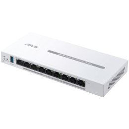 ASUS ExpertWiFi EBG19P Gigabit PoE+ VPN 9 port wired router, 8 PoE+ ports, 123W, Up to 3 WAN ethernet ports + 1 USB WAN, Perfect