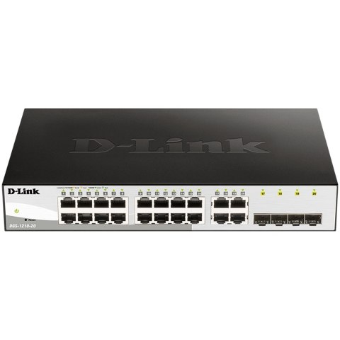 D-LINK 16 10/100/1000 Base-T port with 4 x 1000Base-T /SFP ports