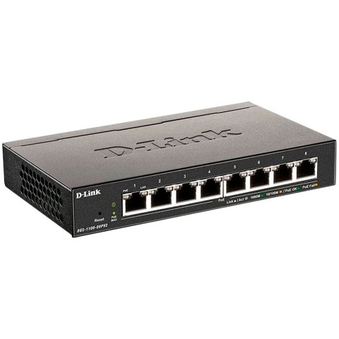 D-LINK 8-Port PoE Gigabit Smart Managed Switch
