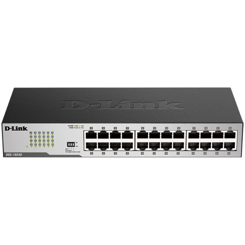 D-LINK Switch 24 x 1000/100/10Mbps, Niezarządzalny