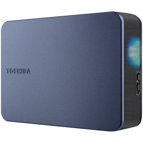 HDD Extern TOSHIBA CANVIO Gaming 2TB, 2.5", USB 3.2 Gen1 (5Gbit/s), Dark Grey Metallic, 155g