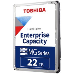HDD Server TOSHIBA MG11 22TB MAMR 512e, 3.5'', 1024MB, 7200RPM, SATA, SKU: HDEB036GEA51F