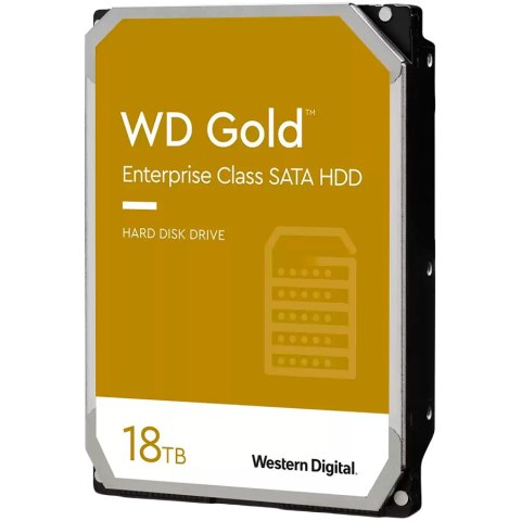 WESTERN DIGITAL Gold (3.5'', 18TB, 512MB, 7200 RPM, SATA 6 Gb/s)