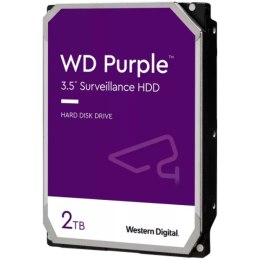 WESTERN DIGITAL Purple (3.5'', 2TB, 256MB, 5400 RPM, SATA 6 Gb/s)