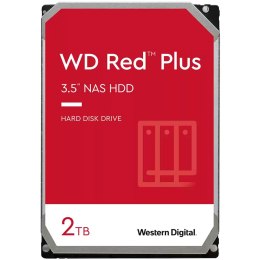 WESTERN DIGITAL Red Plus 2TB CMR, 3.5'', 64MB, 5400 RPM, SATA, TBW: 180