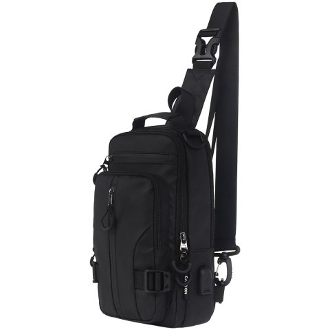 CANYON Torba CB-1 Transformatorowa z USB-A Czarna