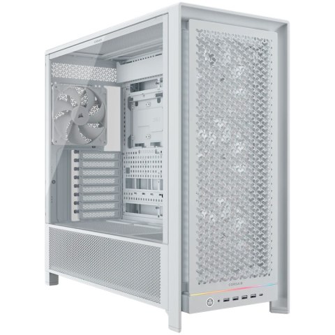 CORSAIR FRAME 5000D RS (4xRS140) Mid-Tower Case, White