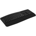 CANYON Klawiatura HKB-W6 Bezprzewodowa Ergonomia Czarna