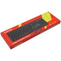 CANYON keyboard HKB-20 EN/ES Velvet Wired Black