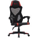 CANYON Fotel Gamingowy Flow MCH01 Mesh Czarno - Czerwony