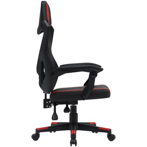 CANYON Fotel Gamingowy Flow MCH01 Mesh Czarno - Czerwony