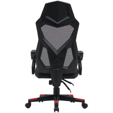 CANYON Fotel Gamingowy Flow MCH01 Mesh Czarno - Czerwony