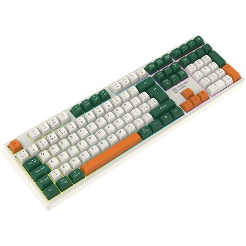 CANYON Klawiatura Gamingowa Shadder GKW-11 Mech RGB Bezprz. Biała