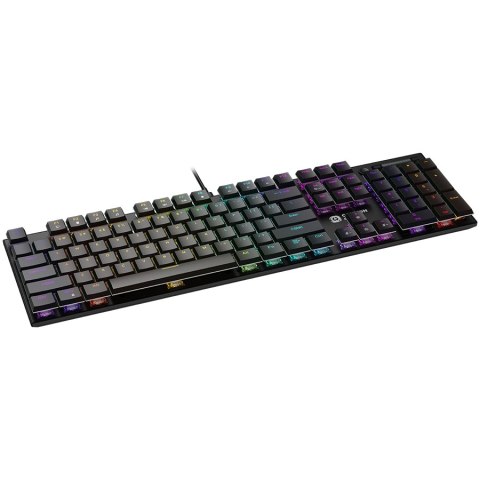 CANYON Klawiatura gamingowa Cometstrike GK-55 Przewodowa Czarna
