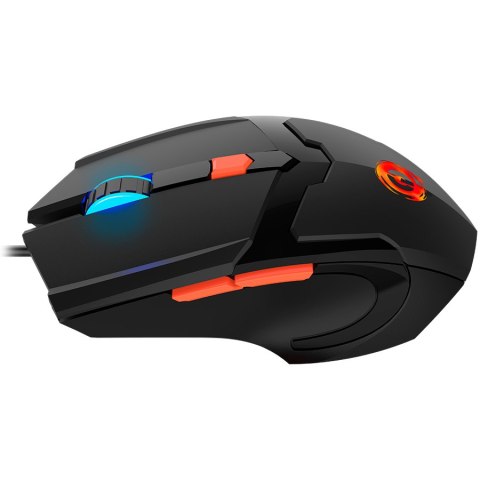 CANYON Mysz gamingowa Vigil GM-2 RGB 6 Przyc. Przew. Czarna