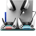 CANYON Podstawka chłodząca CS-51 RGB PS5 Slim/DE Ładowanie Czarna