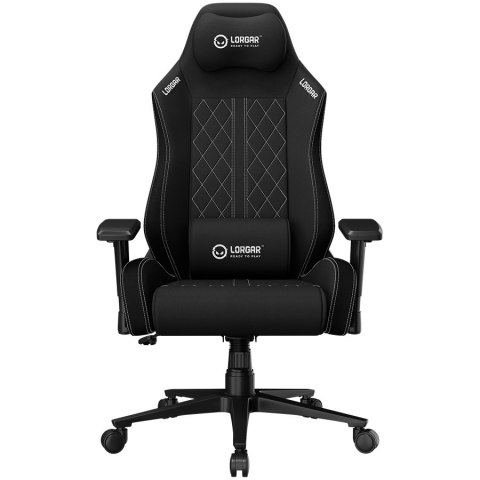 LORGAR Fotel Gamingowy Advanced CHA41, Czarno Biały