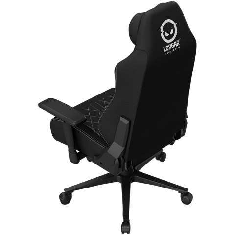 LORGAR Fotel Gamingowy Advanced CHA41, Czarno Biały