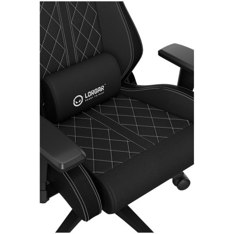 LORGAR Fotel Gamingowy Advanced CHA41, Czarno Biały