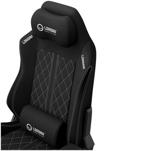 LORGAR Fotel Gamingowy Advanced CHA41, Czarno Biały