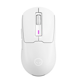 LORGAR Mysz Gamingowa MSA10W, Bezprzewodowa, Biała