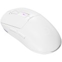 LORGAR Mysz Gamingowa MSA10W, Bezprzewodowa, Biała