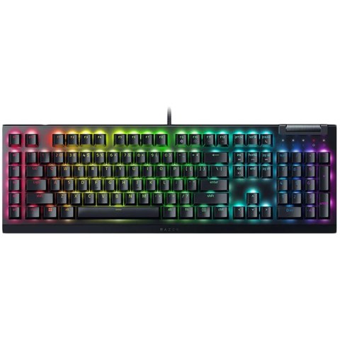 RAZER Klawiatura Gamingowa Przewodowa BlackWidow V4 X, układ US
