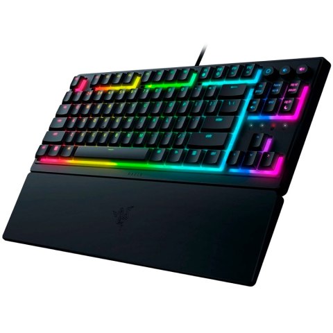 RAZER Klawiatura Gamingowa Przewodowa Ornata V3 Tenkeyless, Low Profile, układ US