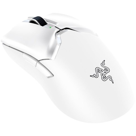 RAZER Mysz Gamingowa DeathAdder V3 Pro, White Edition, Ergonomic Bezprzewodowa
