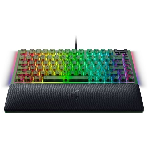 Razer Klawiatura Gamingowa BlackWidow V4 75% Phantom Green, US