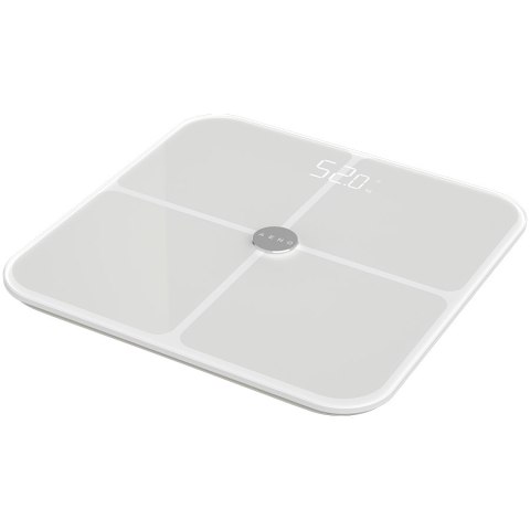 AENO BS1S Waga łazienkowa Smart 15 wskaźników ciała do 180 kg biała
